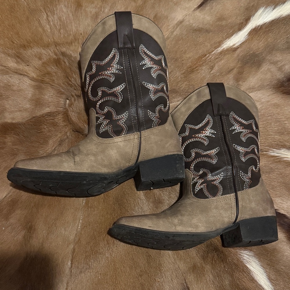 Brown Western Cowboy Boots